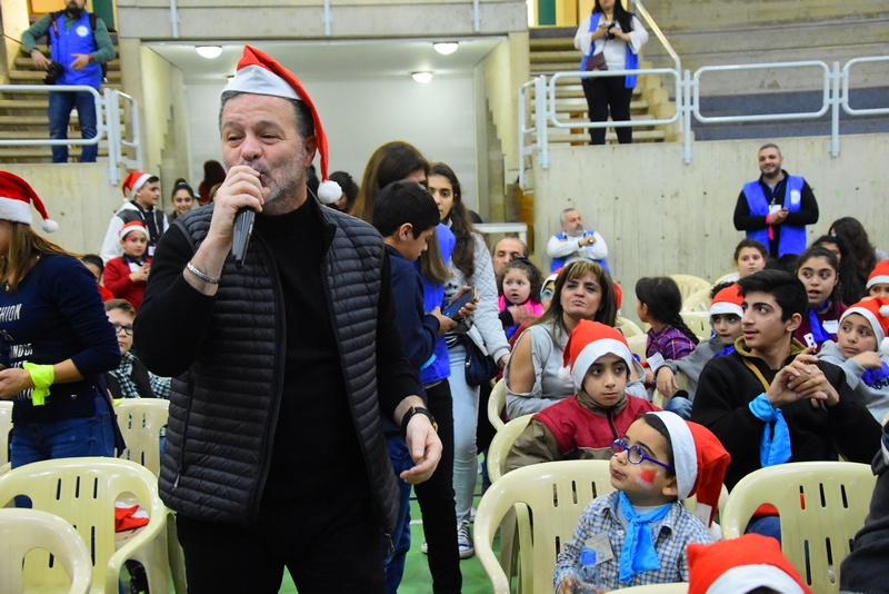 Saint Vincent de paul celebrating Christmas at Jesus & Mary school
